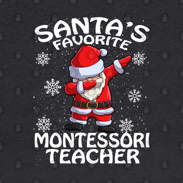 Santas Favorite Montessori Teacher Christmas by intelus